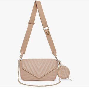 Small Quilted Crossbody Bag Women Multi Pochette